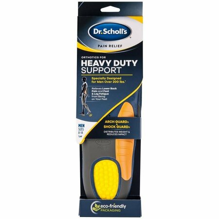 DR SCHOLLS INSOLES HVYDTY MEN 8-14 888853590486